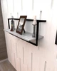 Настінна полиця в стилі лофт EcoLoft Скайлін DSP-1410-10 ДСП Бетон - зображення 1