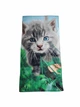 Рушник Catlover 70x140 Різнобарвний (0786) - изображение 1