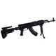 Пістолетна рукоятка DLG Tactical (DLG-098) для АК-47/74 (полімер) прогумована, чорна - изображение 5