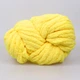 Lady Yarn Chunky Blanket, Жовтий PL160 - товста плюшева пряжа Чанкі Бланкет, 300 г / 33 м, для пледів і об'ємних виробів - зображення 3