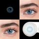 Сині контактні лінзи ELITE Lens Айс Блу 2 шт - зображення 1