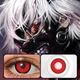 Красные контактные линзы ELITE Lens Ред Ободок 2 шт - изображение 8