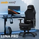 Крісло для геймерів Anda Seat Luna Black Black Fabric (ad18t-44-bf) - зображення 7