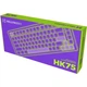 Клавіатура Hator Hellyberry HK75 Mechanical Linear RGB USB UA White/Violet (HK75) - зображення 9