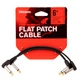 Кабель инструментальный D'ADDARIO PW-FPRR-206 Custom Series Flat Patch Cables (15cm) - изображение 2