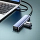 Док-станция Acasis DS-7HN6 с HDMI 4K@30Hz, Ethernet и зарядкой 100Вт Блакитный (DB-2280) - изображение 4