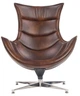 Крісло для відпочинку Halmar Luxor Коричневий (5905248120761) - зображення 2
