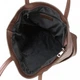 Сумка-шопер натуральная кожа Voila коричневый 825037 brown - изображение 6