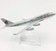 Модель літака Boeing 747 Qatar Airways 1:400 металева лита колекційна модель пасажирського авіалайнера 16 см - зображення 5