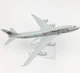 Модель літака Boeing 747 Qatar Airways 1:400 металева лита колекційна модель пасажирського авіалайнера 16 см - зображення 7