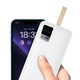 Универсальный Повербанк Powerbank 40000 мАч KLGO KP-93 с быстрой зарядкой 22.5W Белый (txn-20844) - изображение 4