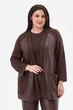 Кардиган OBIYMY коричневий 5XL (3044021) - зображення 3