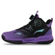 Кроссовки баскетбольные детские SP-Sport Kid's Edition 5535-1 размер 36 Black-Purple-Mint - изображение 2