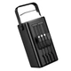 Павербанк Borofone BJ65B 80000 mAh 22.5W зі швидкою зарядкою PD20W+QC22.5W ліхтарем та вбудованими кабелями Type-C/Lightning/Micro/USB Black - зображення 5