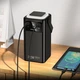 Павербанк Borofone BJ65B 80000 mAh 22.5W зі швидкою зарядкою PD20W+QC22.5W ліхтарем та вбудованими кабелями Type-C/Lightning/Micro/USB Black - зображення 8