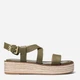 Женские эспадрильи кожаные Michael Kors Lynn 956916809 36 Зеленые (1159854492) - изображение 1