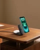 Зарядний пристрій бездротовий Belkin UltraCharge 2в1 Foldable Magnetic Charging 25Вт Чорний (WIZ039KQBK) - зображення 8