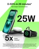 Зарядний пристрій бездротовий Belkin UltraCharge 2в1 Foldable Magnetic Charging 25Вт Чорний (WIZ039KQBK) - зображення 11