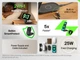 Зарядний пристрій бездротовий Belkin UltraCharge 2в1 Foldable Magnetic Charging 25Вт Чорний (WIZ039KQBK) - зображення 13