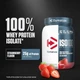 Изолят сывороточного протеина Dymatize nutrition ISO 100 610 г, Strawberry - изображение 3
