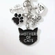 Брелок Mother of Cats — стильный брелок для любителей кошек - изображение 3