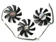 Вентилятор для видеокарты PowerColor RX 5700 XT Red Devil FirstD FD8015U12D (T129215SU FD8015U12S T129215BU GA91S2H) комплект 3 шт (№395) - изображение 2
