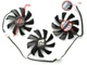 Вентилятор для видеокарты PowerColor RX 5700 XT Red Devil FirstD FD8015U12D (T129215SU FD8015U12S T129215BU GA91S2H) комплект 3 шт (№395) - изображение 3