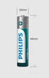 Батарейка Philips AAA LongLife 1.5V R03 вуглецево-цинкова (Zinc Carbon) - изображение 6