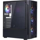 Корпус 1stPlayer Black без БП (D4-BK-4F1) - изображение 9