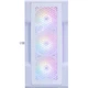 Комп'ютерний корпус 1stPlayer T3-WH-4F1-W RGB Білий - зображення 10