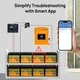 Акумулятор літий-залізо-фосфатний ECO-WORTHY 12,8 V 100Ah LiFePO4 з Bluetooth - изображение 2