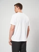 Футболка спортивная длинная мужская Puma Essentials Foundation 68254002 XL White с принтом (4067983393129) - изображение 2