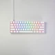 Клавиатура проводная Cyberlynx 60% механическая Red Switches с LED подсветкой белая - изображение 4