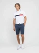 Шорты хлопковые короткие мужские U.S. Polo Assn 111035-B400A(Academy Blue) 36 Синие (786660590906) - изображение 3