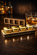 Охлаждающие кубики для виски Gold 4 шт в деревянном кейсе - изображение 3