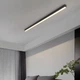 Мінімалістичний лінійний стельовий світильник чорного кольору Lumo black S (SDLC-00242) - изображение 7