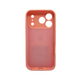 Защитный чехол-накладка Silicone Full Case AA Camera Protect для Apple iPhone 17 Pro Max Grapefruit (FullAAi17PM-37) - изображение 2