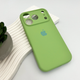 Защитный чехол-накладка Silicone Full Case AA Camera Protect для Apple iPhone 17 Pro Max Mint (FullAAi17PM-1) - изображение 3