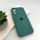 Захисний чохол-накладка Silicone Full Case AA Camera Protect для Apple iPhone 17 Pine Green (FullAAi17-46) - зображення 3