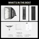 RALENO Softbox 16"x16" з LED 50Вт, 5500K, CRI97, для фото та відео - изображение 2