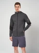 Толстовка на молнии мужская Puma Evostripe 63152907 L Dark Gray Heather (4067983650406) - изображение 1