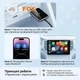 Бездротовий адаптер для Apple CarPlay в авто, Hoco HU1 Bluetooth Wi–Fi перехідник з провідного на бездротовий для штатної магнітоли - зображення 5