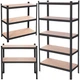 Стелаж металевий SPRINGOS HA5261 5 полиць 150x75x30 см - изображение 2