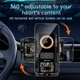 Держатель с беспроводной зарядкой для телефона ( IPhone та Android ) в автомобиль CARHolder T9 черный - изображение 2
