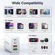 USB-зарядное устройство Cube мощностью 55 Вт, 2 шт. - изображение 6