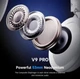 Бездротові ігрові навушники Mchose V9 Pro з мікрофоном, 2.4G + Bluetooth, 7.1 Surround Sound, White - изображение 6