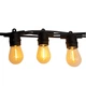 Уличная ретро гирлянда на солнечных панелях Solar-String Light Е27 IP65 влагозащищенная 5м 5 ламп (+2 запасные) - изображение 6