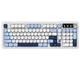 Клавіатура бездротова ігрова Ajazz AF-BGY-98 Plus White-Blue 2.4G/Bluetooth/USB - зображення 2