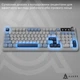 Клавіатура бездротова ігрова Ajazz AF-BGY-98 Plus White-Blue 2.4G/Bluetooth/USB - зображення 13