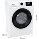 Пральна машина GORENJE W3NGPI62SBS/UA - изображение 7